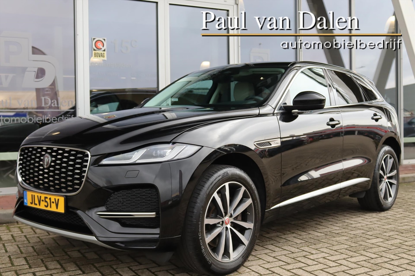 Jaguar F-Pace - 2.0 P400e 404PK AWD Navi | Camera | Leer | Cruise | Sfeerverl. | Electr.Stoelen | Stoel/st - AutoWereld.nl
