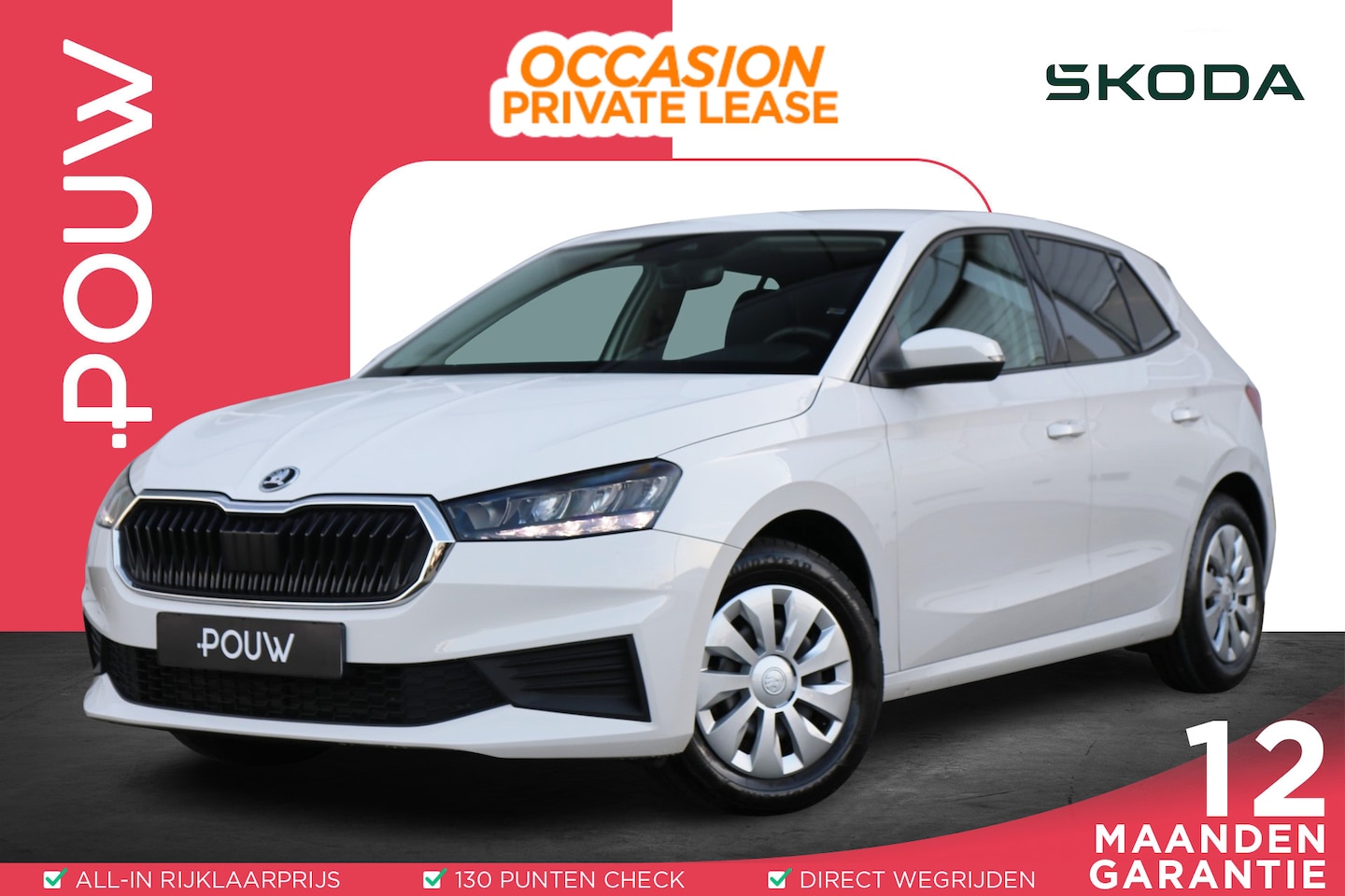 Skoda Fabia - 1.0 TSI 95pk Ambition | Smartlink | Airco | Parkeersensoren Achter - AutoWereld.nl