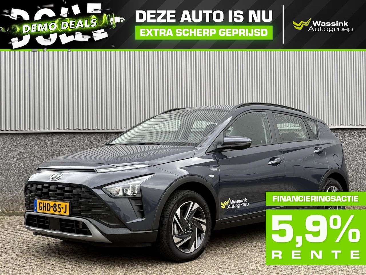 Hyundai Bayon - 1.0 T-GDI 48V 100PK Comfort | DEMO DEALS | Apple Carplay | Android Auto | Camera Achter | - AutoWereld.nl