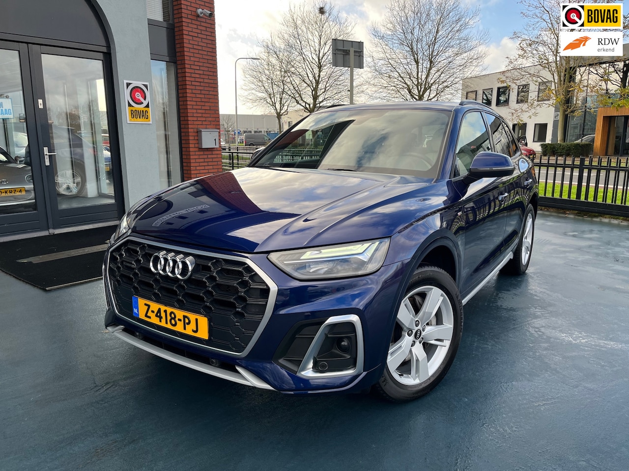 Audi Q5 - 55 TFSI e S edition 367PK AUTOMAAT LEDER DIGITAALDASH NAVI - AutoWereld.nl