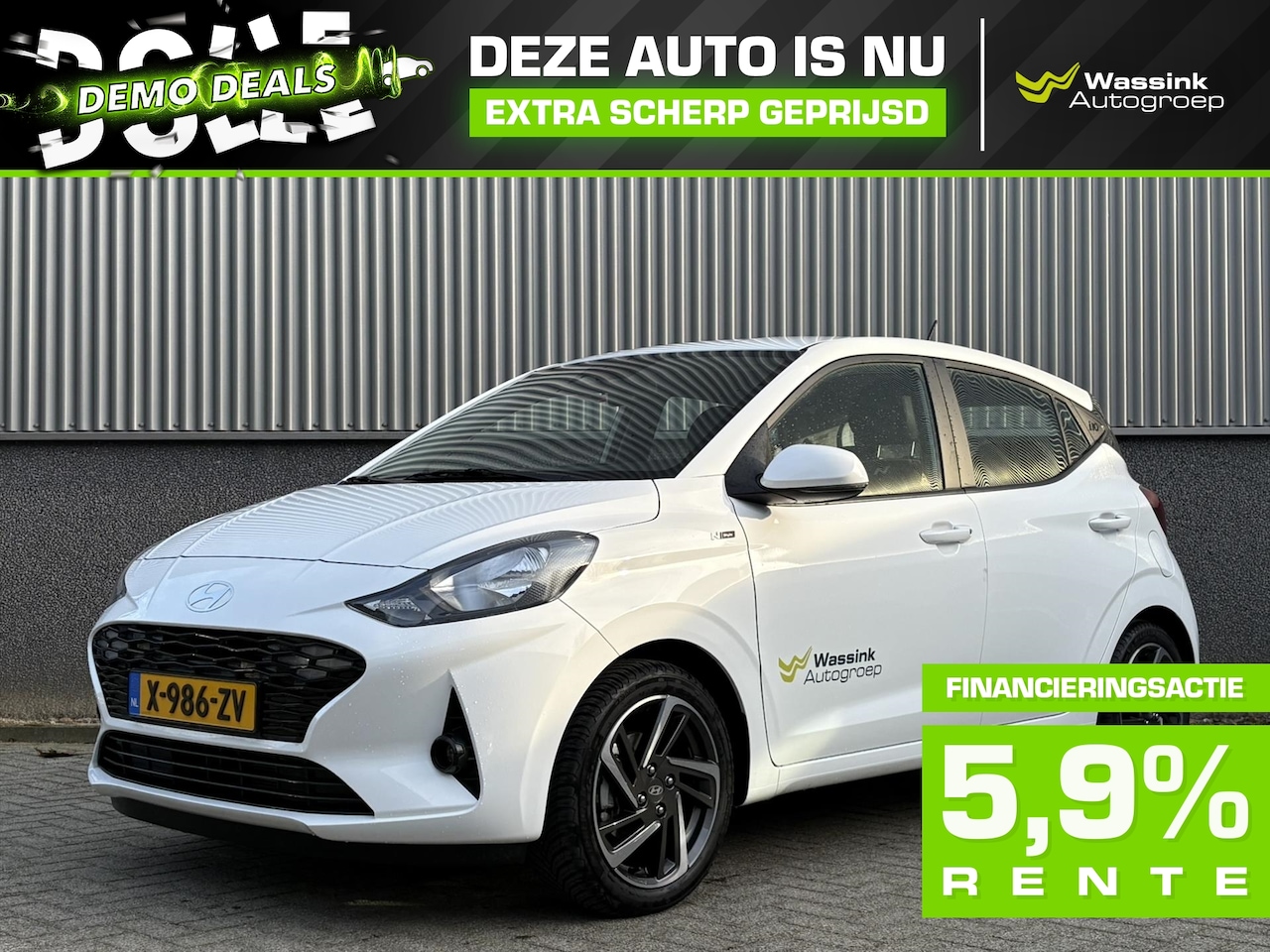 Hyundai i10 - Limited Edition N-Style | DEMO DEALS | Cruise Control | Bluetooth | Apple Carplay / Androi - AutoWereld.nl