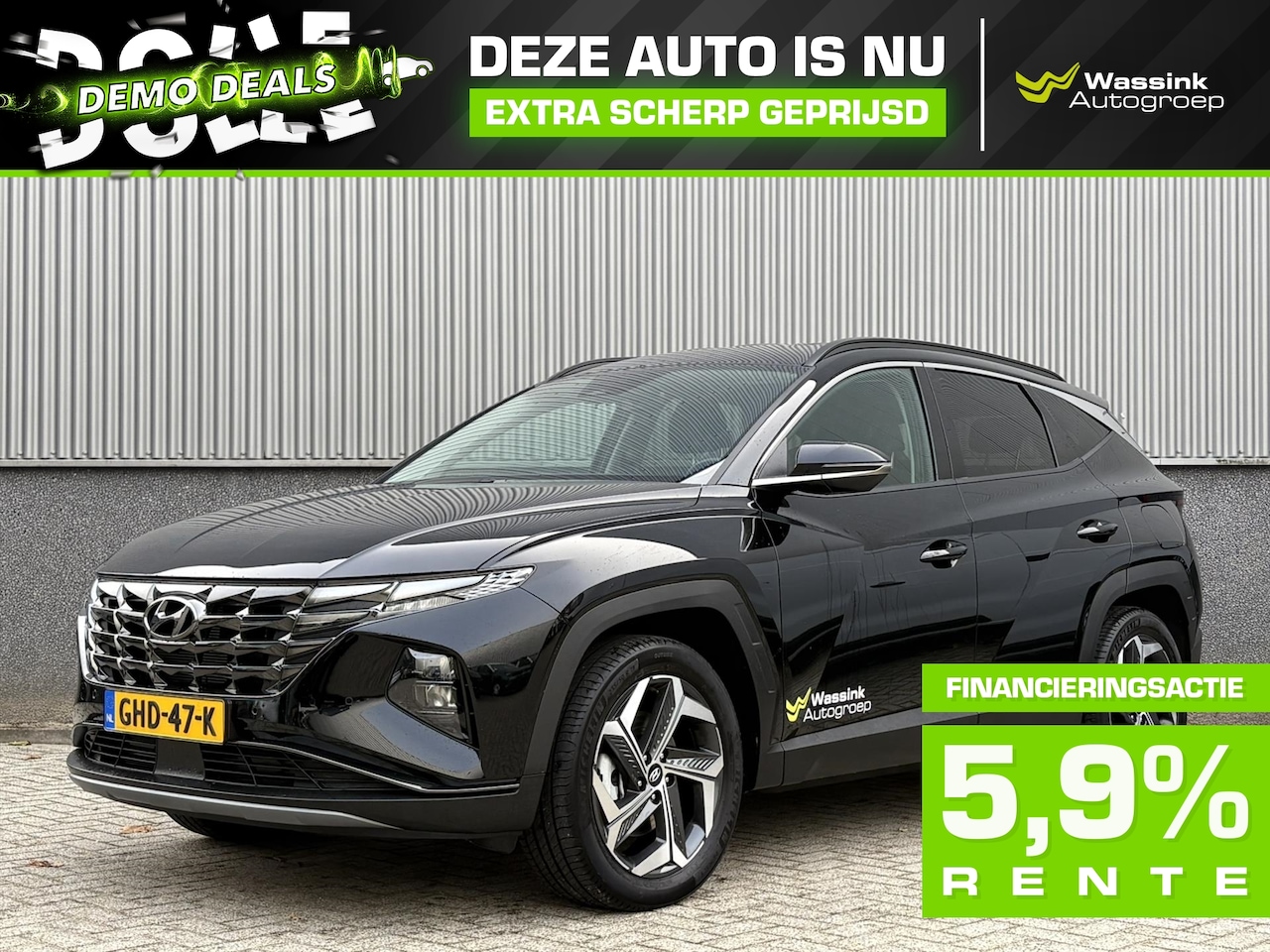 Hyundai Tucson - 1.6 T-GDi PHEV 265pk AWD Comfort | Adaptive Cruise Control | Stoelverwarming | Camera Acht - AutoWereld.nl