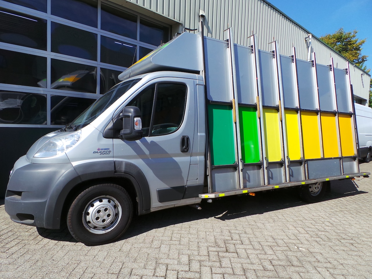 Fiat Ducato - 35H 2.3 MultiJet XL Glasresteel Airco,3 persoons,enz - AutoWereld.nl