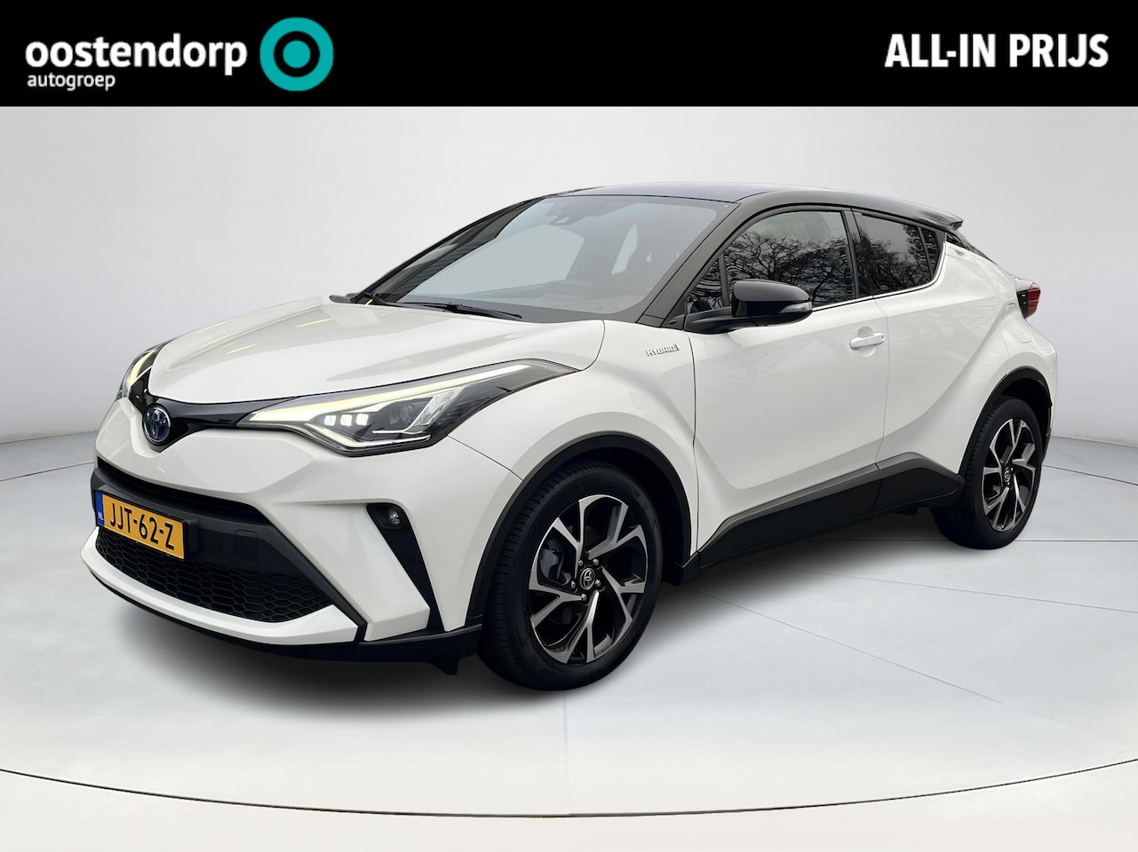 Toyota C-HR - 1.8 Hybrid Bi-Tone | Carplay | Dode hoek waarschuwing | Stoelverwarming | Keyless entry | - AutoWereld.nl