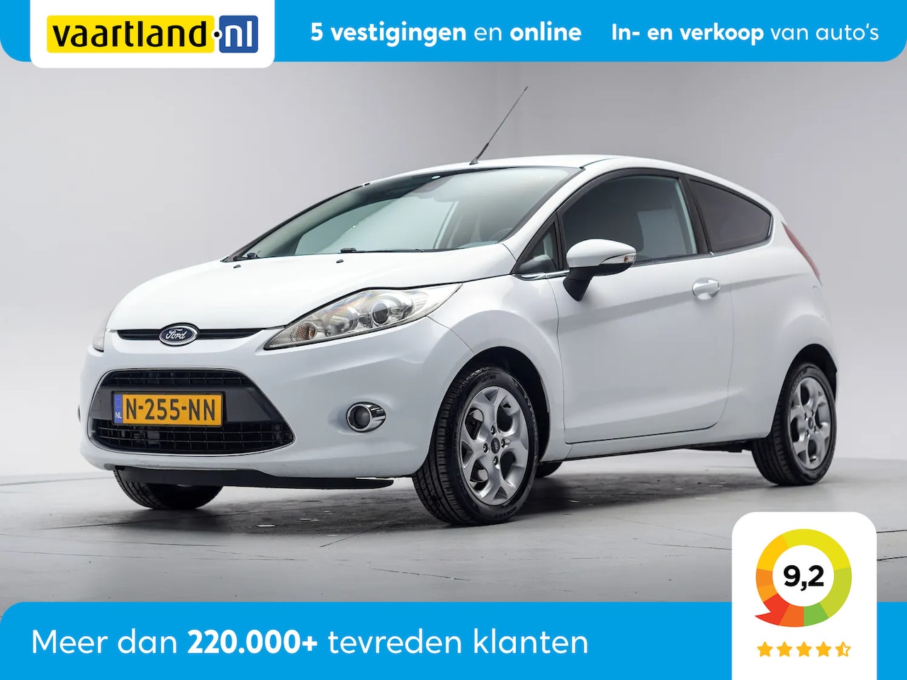 Ford Fiesta - 1,25 Trend [ Airco stoelverwarming licht metalen velgen] - AutoWereld.nl