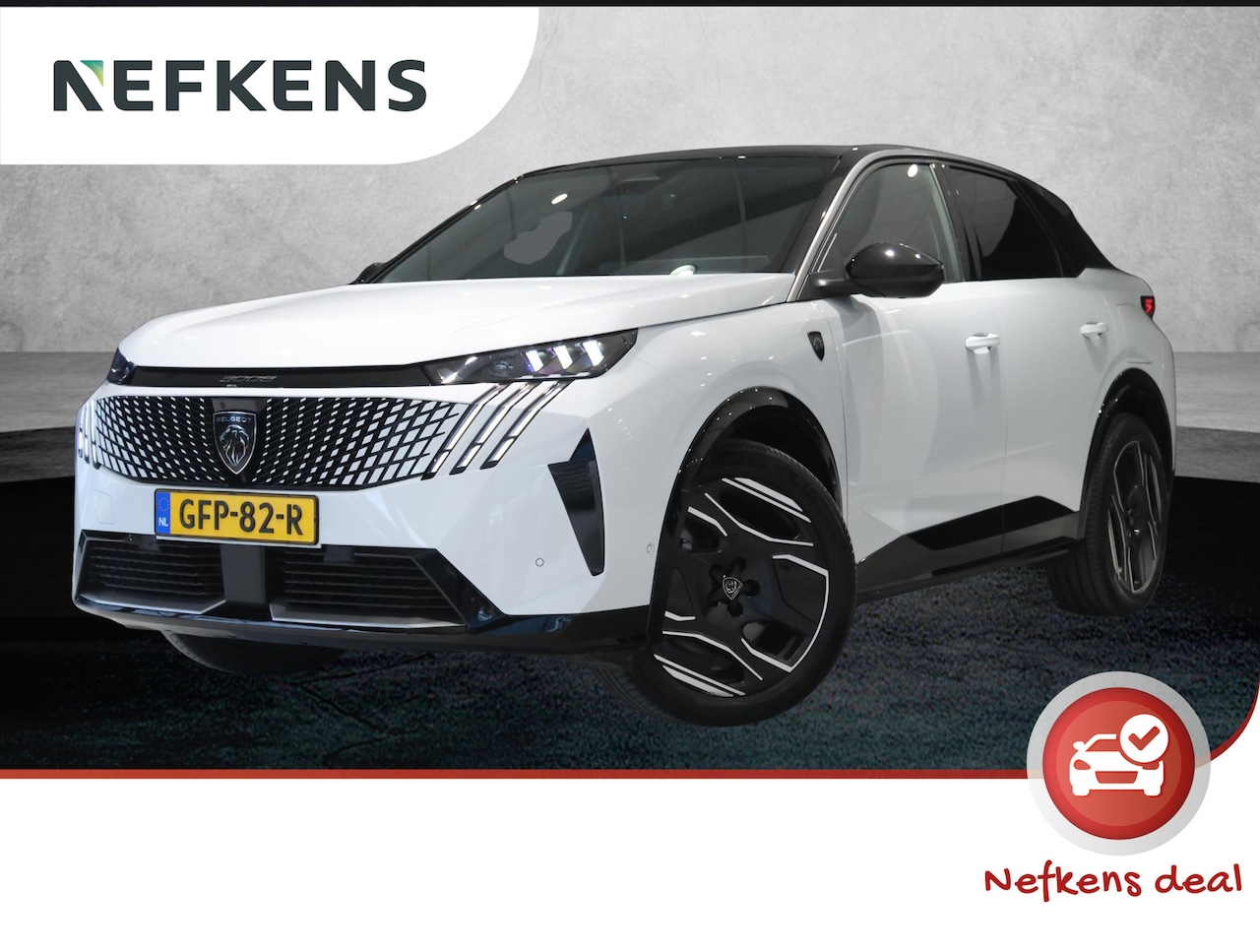 Peugeot e-3008 - SUV GT 73 kWh | Drive Assist Plus | 360 Camera | Leder | Alarmsysteem | SOH 96,8% - AutoWereld.nl