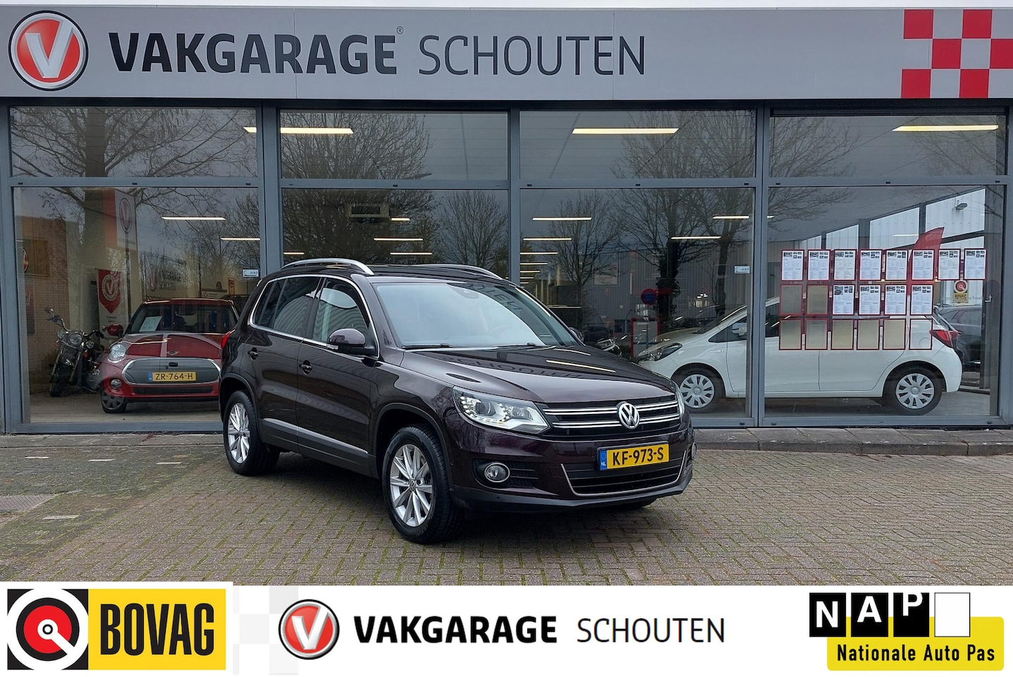 Volkswagen Tiguan - 1.4 TSI Sport&Style Pano Leer - AutoWereld.nl