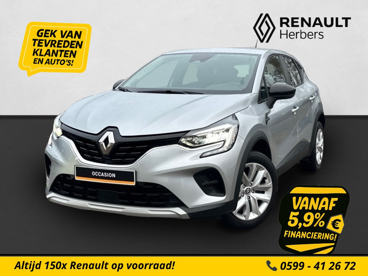 Renault Captur - 1.0 TCe 90 equilibre STOELVERW. / PDC ACHTER / ECC - AutoWereld.nl