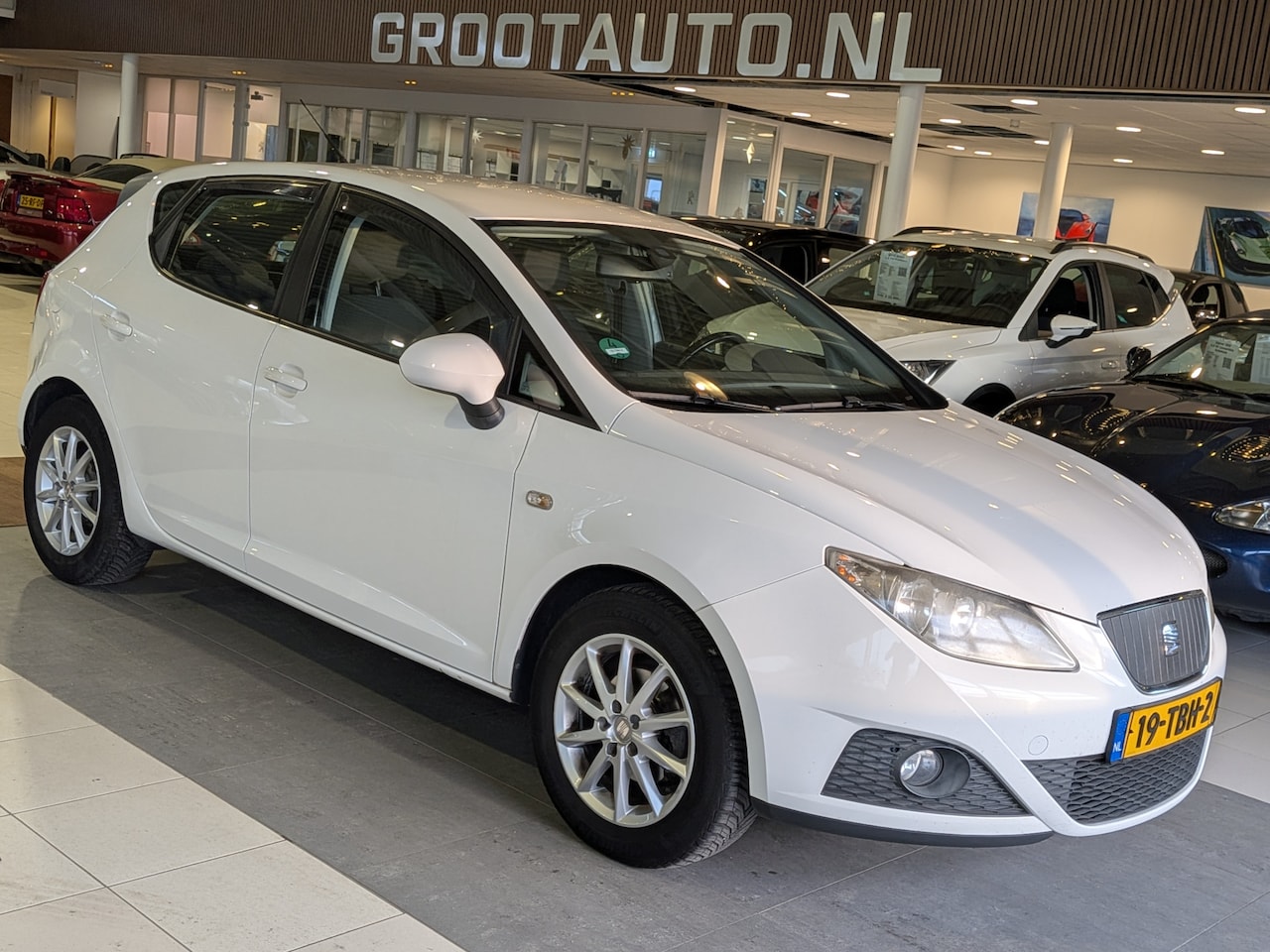 SEAT Ibiza - 1.2 TDI COPA Plus Ecomotive Airco, Cruise Control, Trekhaak, Stuurbekrachtiging - AutoWereld.nl