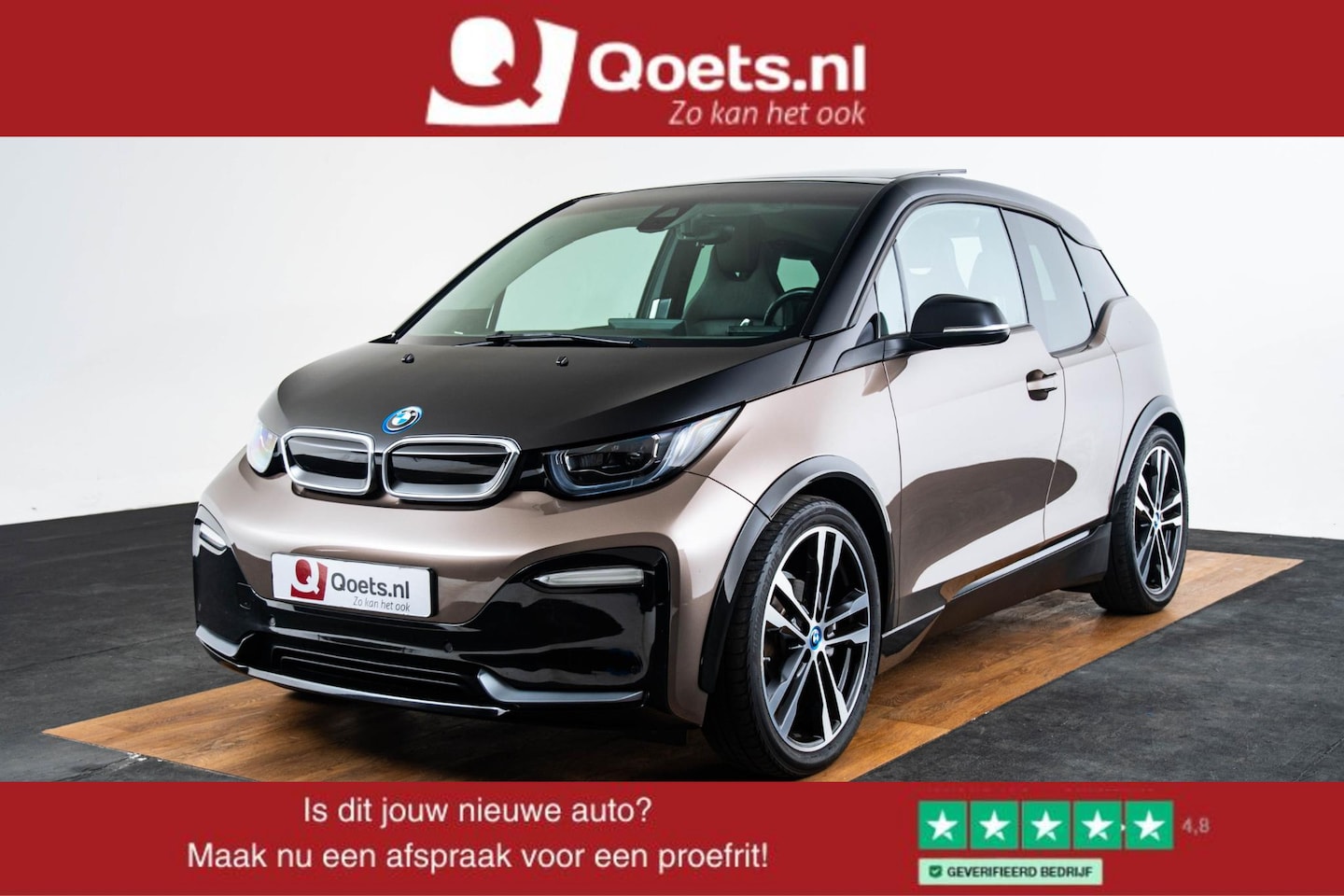 BMW i3 - S 120Ah 42 kWh Schuif/kanteldak - Driving Assistant Plus - Harman Kardon - Comfort Access - AutoWereld.nl