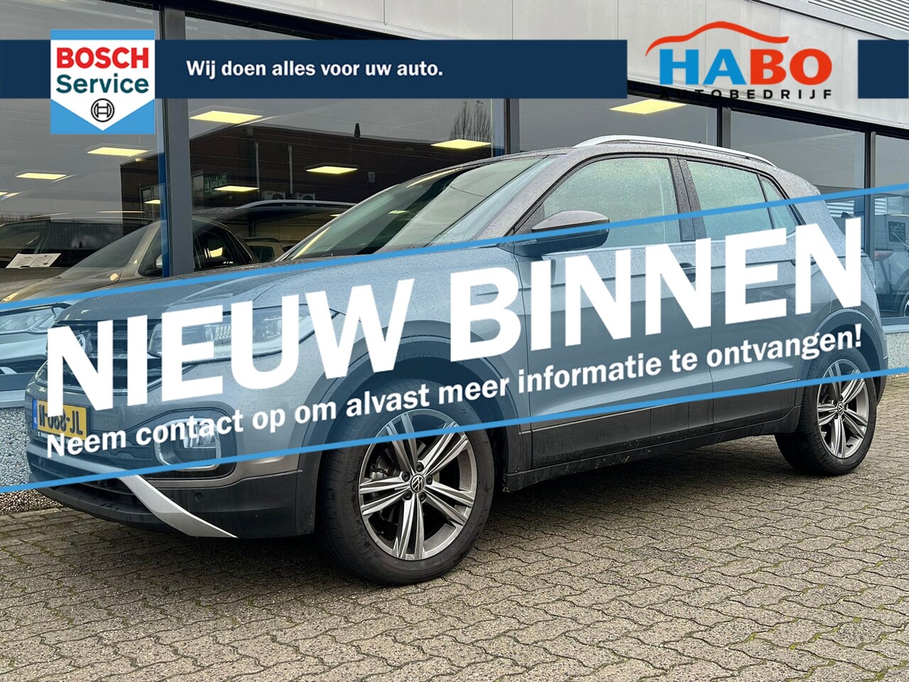 Volkswagen T-Cross - 1.0 TSI Style Business R ECC/CRUISE/LM/PDC/NAVI/CAMERA - AutoWereld.nl