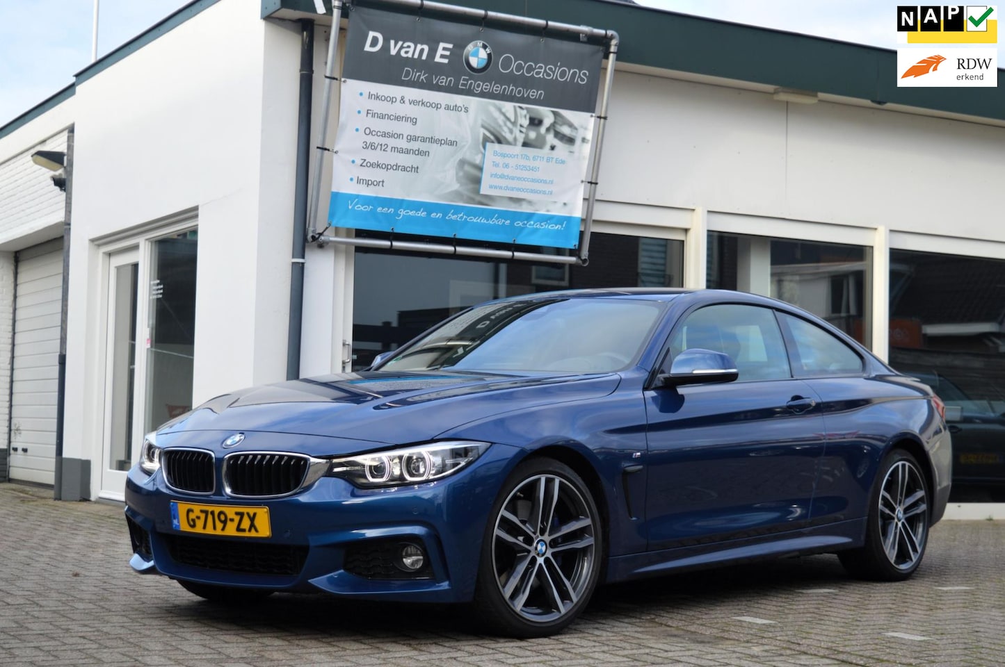BMW 4-serie Coupé - 420i M sport M pakket. 1 Eig. 64087km. Unieke uitvoering - AutoWereld.nl
