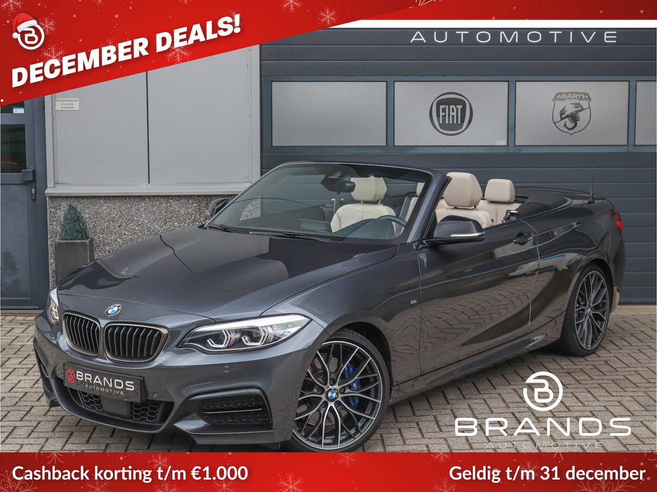 BMW 2-serie Cabrio - M240i xDrive High Executive Full option 340pk Garantie - AutoWereld.nl