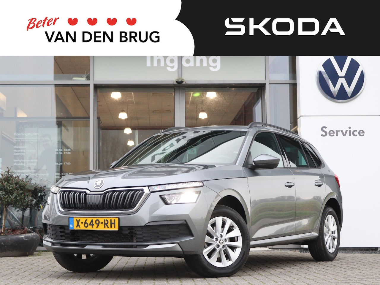 Skoda Kamiq - 1.0 TSI 110 pk Sport Business | Navigatie via SmartLink | LED | PDC Achter | Climatronic | - AutoWereld.nl