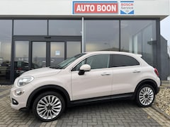 Fiat 500 X - 1.4T 140PK AUTOMAAT LOUNGE : NAVI/ KEYLESS/CLIMA/PDC/S&S/MEDIA/LMV/BTA/HALFLEER/ 1 EIG./NL
