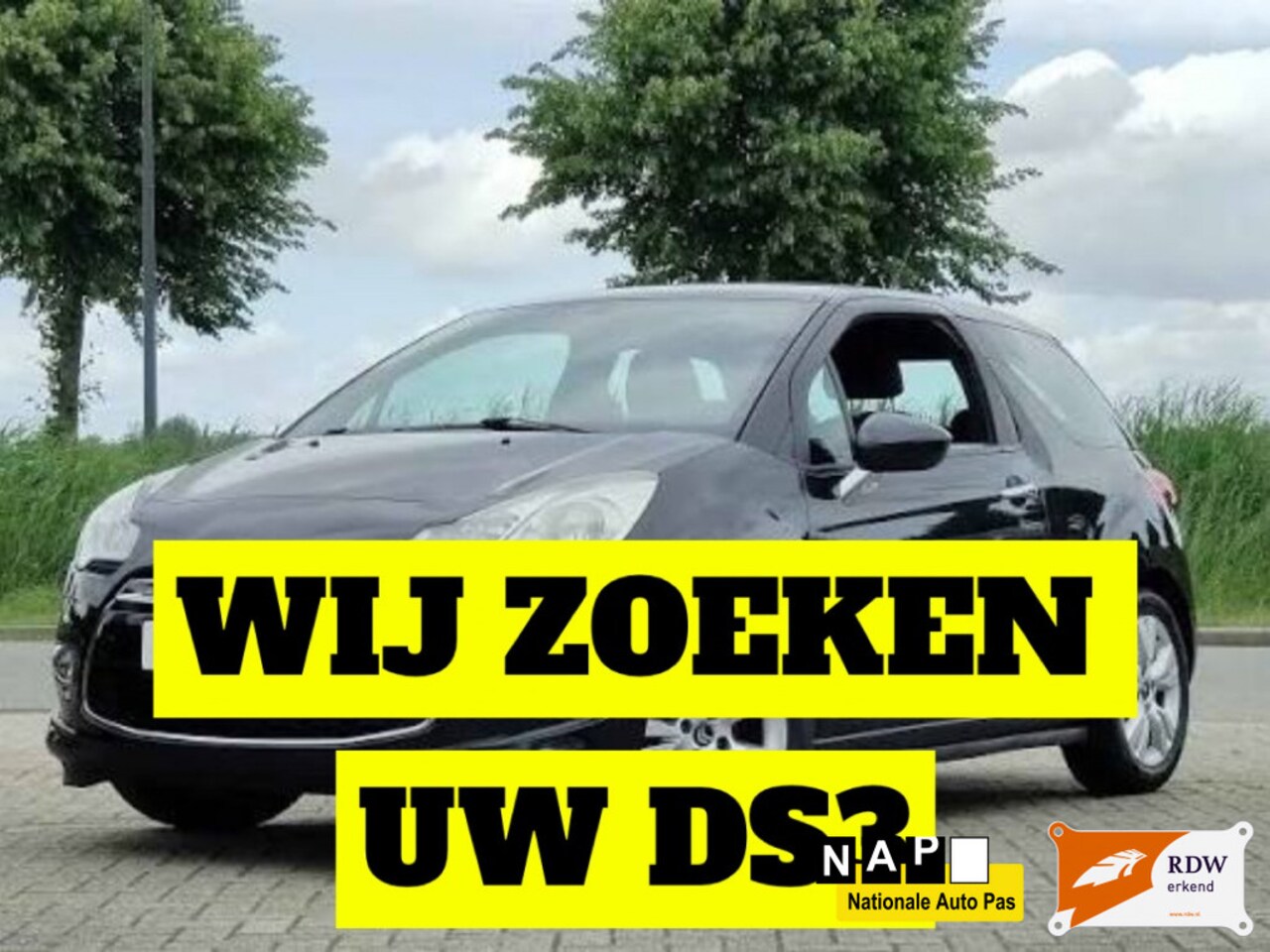 Citroën DS3 - 1.6 e-HDi So Chic / NAVI / CLIMA / NEW APK - AutoWereld.nl