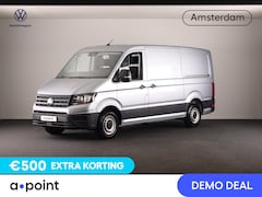 Volkswagen Crafter - Bedrijfswagens Trendline L3 2.0 TDI EU6 140 pk GVW 3.0T Zijschuifdeur links en rechts, Cam