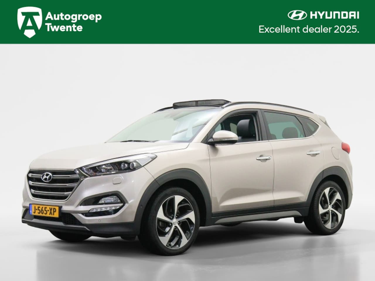 Hyundai Tucson - 1.6 T-GDi 177PK Premium 4WD Automaat | Panoramadak | Vol opties - AutoWereld.nl
