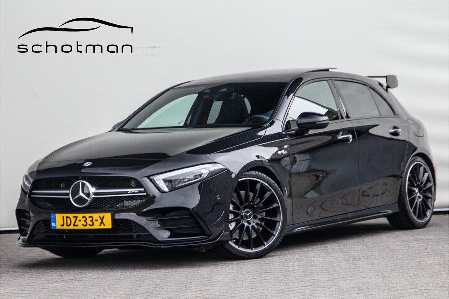 Mercedes-Benz A-klasse - AMG 35 4MATIC Premium Plus, Pano, Performance Seats, Aerodynamica-pack, Nightpack, Vol - AutoWereld.nl