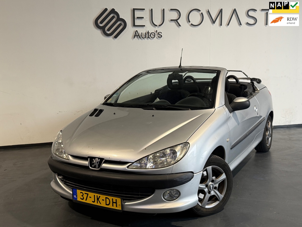 Peugeot 206 CC - 1.6-16V Automaat Cruise Airco Nieuwe Apk - AutoWereld.nl