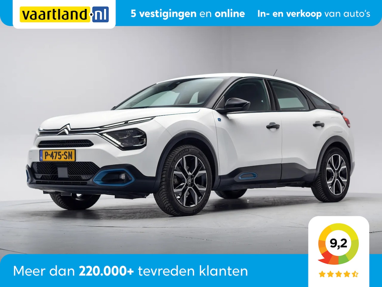 Citroën Ë-C4 - Feel 50 kWh 3-Fase Aut. [ Navigatie Camera Apple Carplay / Android Auto ] - AutoWereld.nl