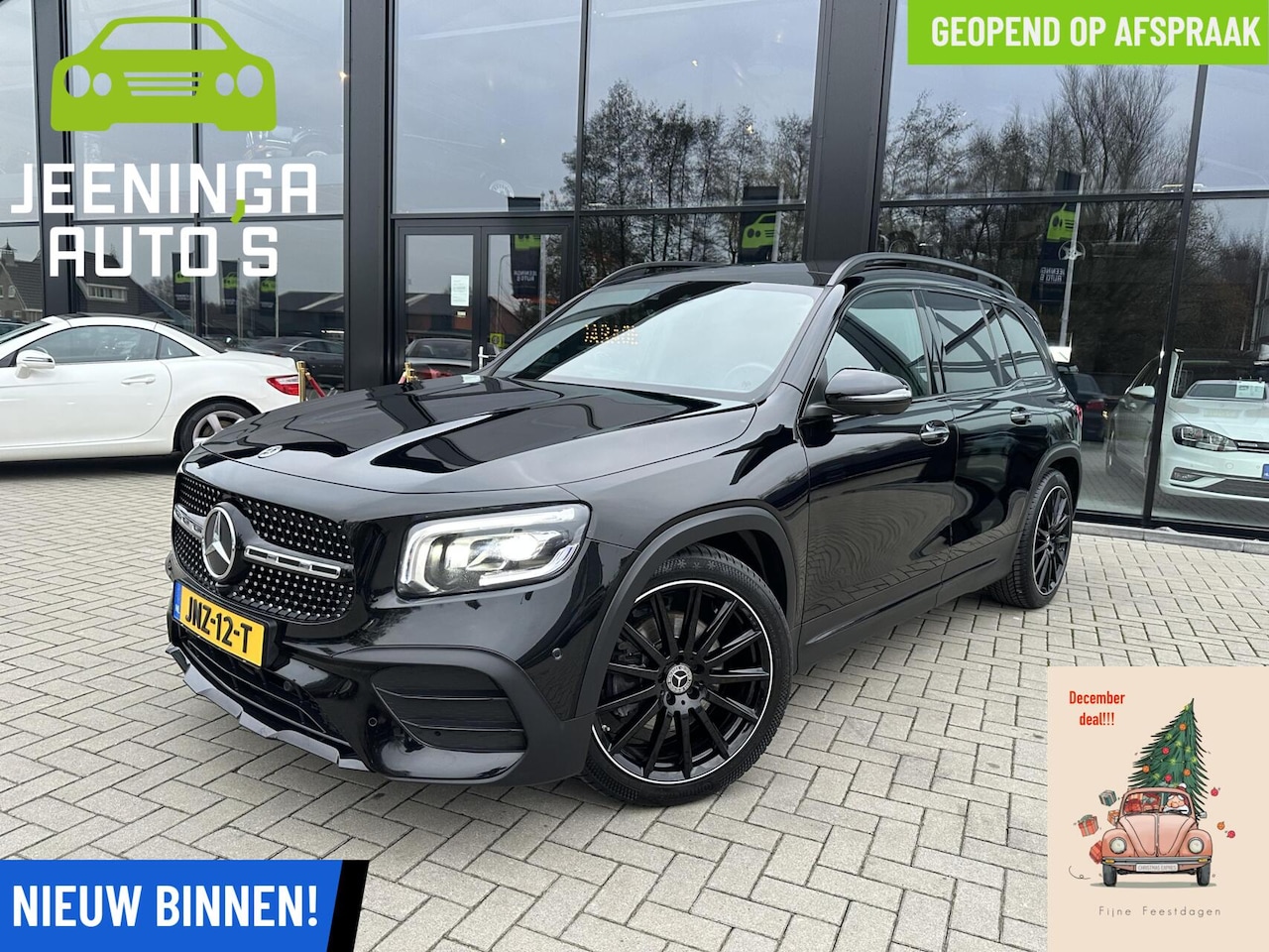 Mercedes-Benz GLB - 250 4MATIC Premium Plus|AMG|360Camera|Memory|Pano|Leer - AutoWereld.nl
