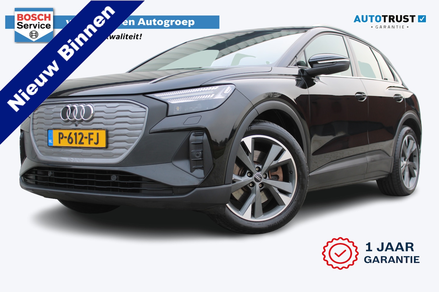 Audi Q4 e-tron - 40 Launch edition 77 kWh | Incl. 12 maanden garantie | Cruise control | Climate control | - AutoWereld.nl