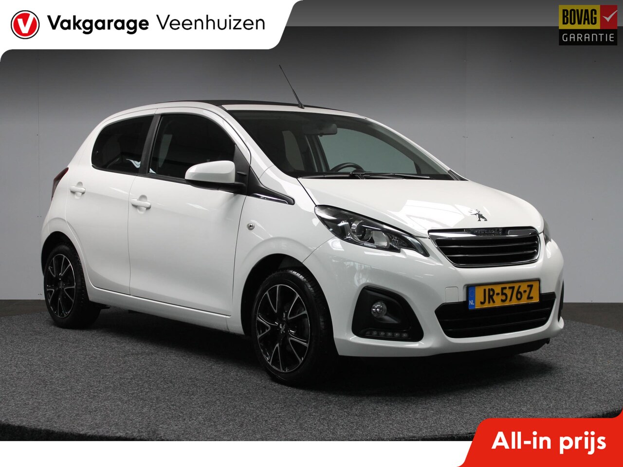 Peugeot 108 - 1.0 e-VTi Active TOP! Cabrio|Rijklaar prijs|Airco|Bluetooth| - AutoWereld.nl