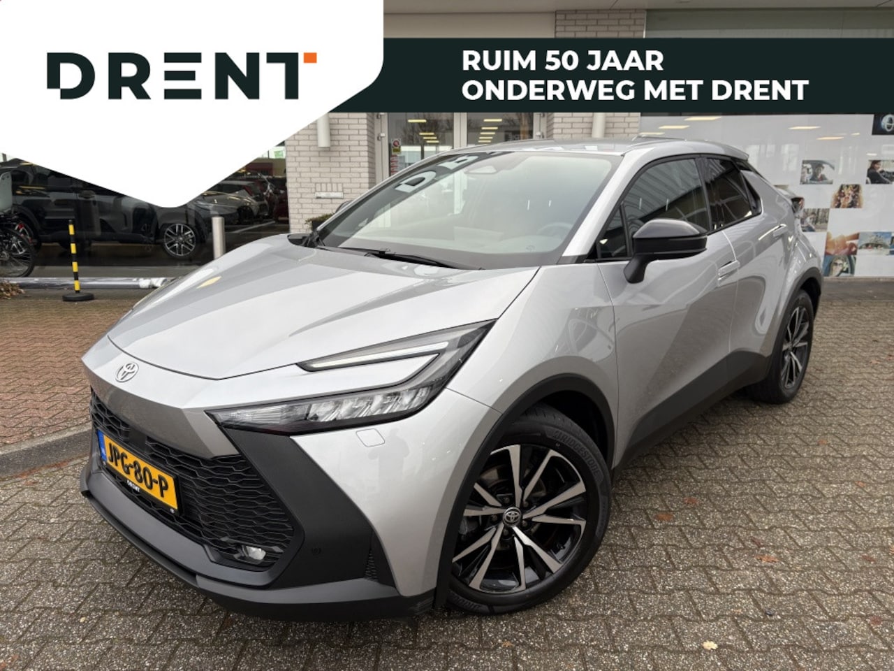Toyota C-HR - 1.8 Hybrid 140 Dynamic | Stuur+stoelverwarming | Sensoren V/A | - AutoWereld.nl
