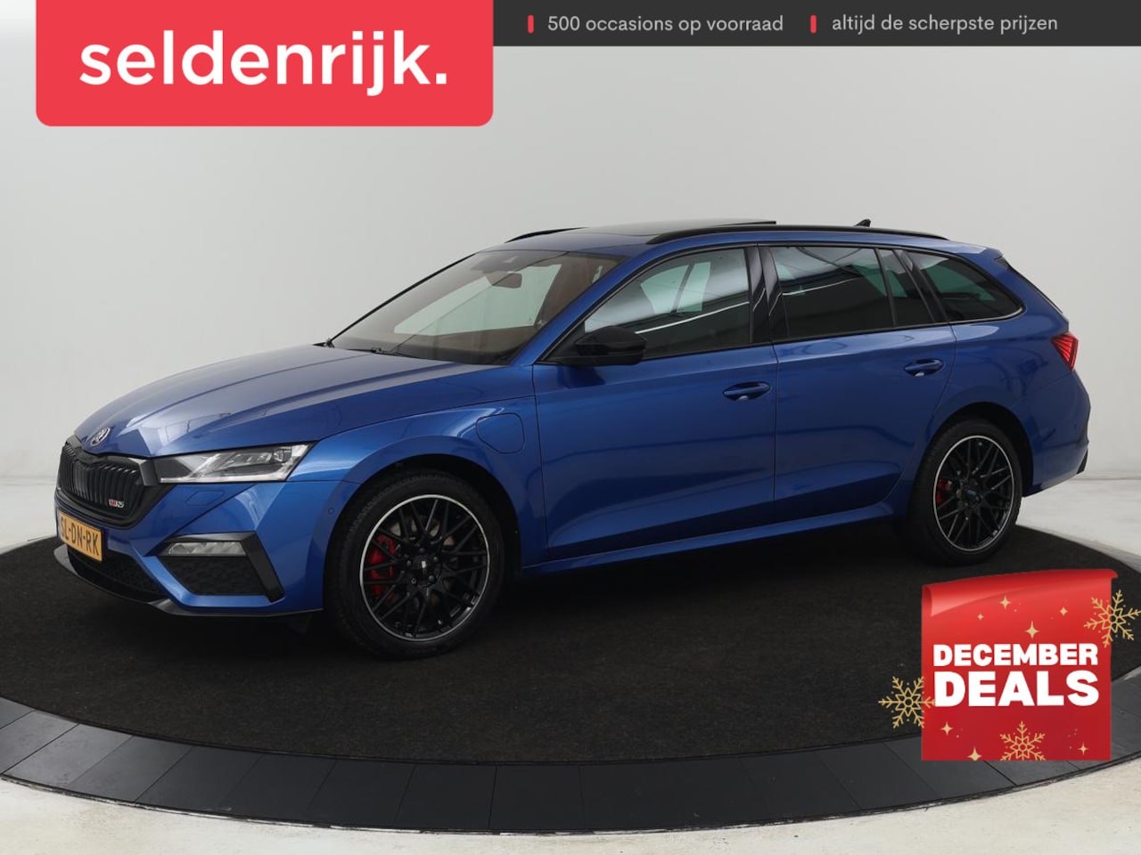 Skoda Octavia - 1.4 TSI RS iV PHEV Business | Panoramadak | Head-Up | Leder/Alcantara | Stoelverwarming | - AutoWereld.nl