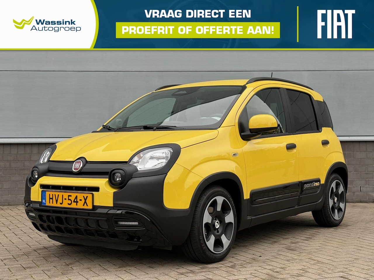 Fiat Panda - Pandina 70pk Hybrid | Navigatie via app | Airco | Cruise Control | Parkeersensoren - AutoWereld.nl