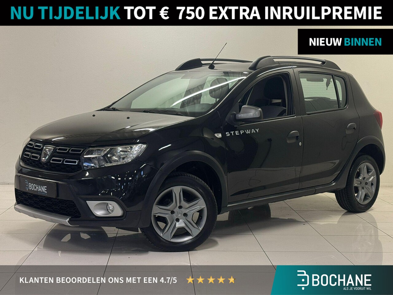 Dacia Sandero Stepway - TCe 90 | Navigatie | Stoelverwarming | Parkeersensoren | - AutoWereld.nl