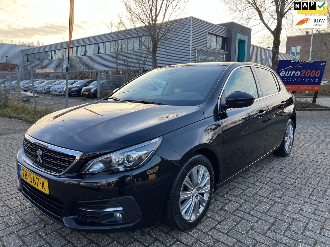 Peugeot 308 - 1.6 BlueHDi Premium - LEDER - PANORAMA - LUXE ! - AutoWereld.nl