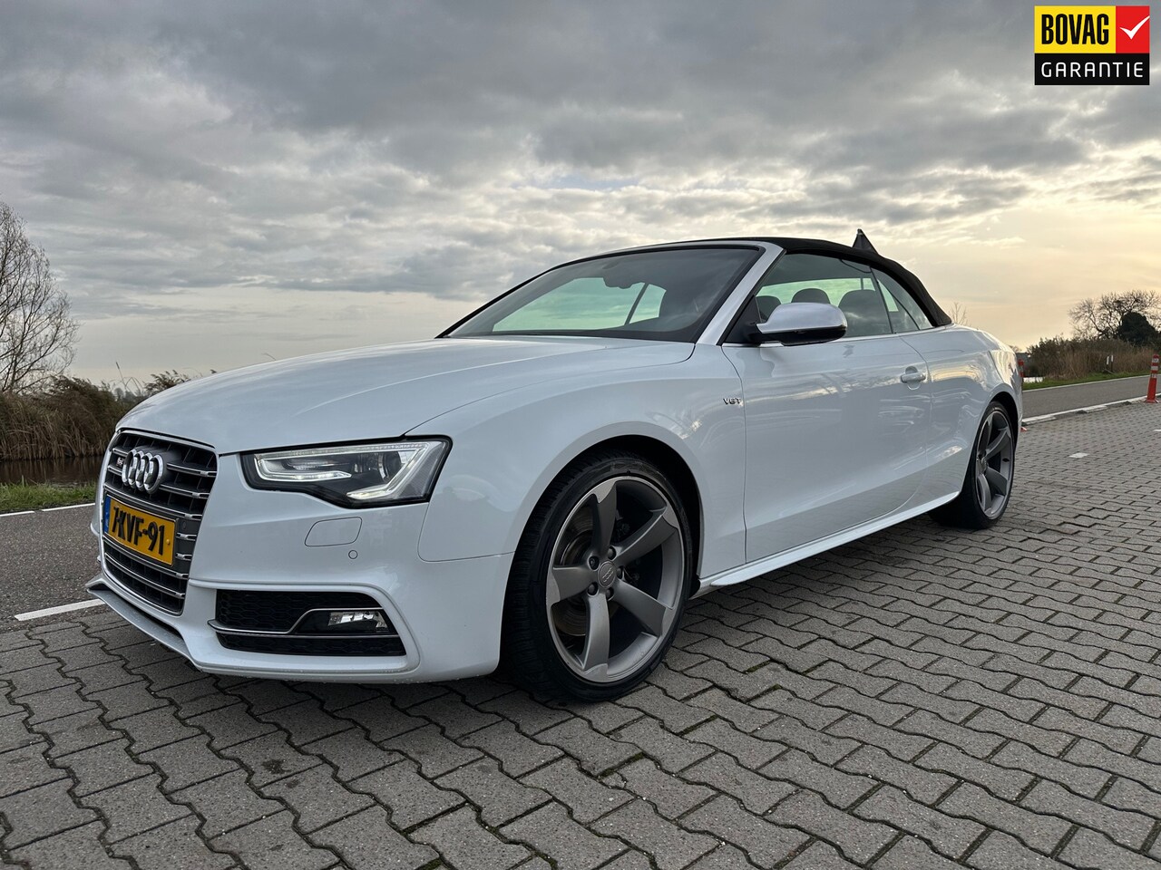 Audi A5 Cabriolet - 3.0 TFSI S5 quattro Pro Line 3.0 TFSI S5 quattro Pro Line, Leder, B&O, Adaptive Cruisecontrol, Elektrische verstelbare - AutoWereld.nl