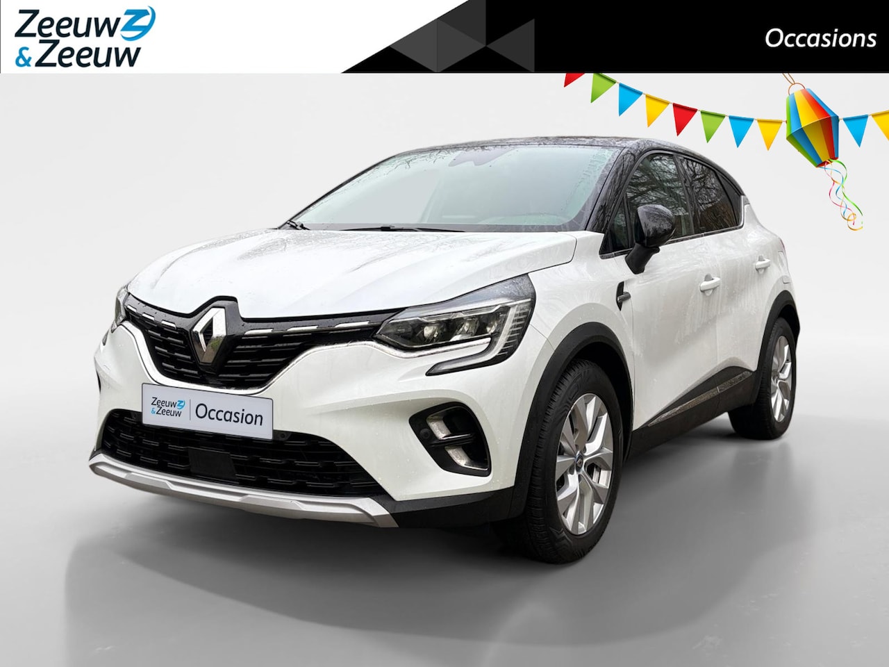 Renault Captur - 1.6 E-Tech Plug-in Hybrid 160 Intens Apple Carplay/Android Auto , achteruitrijcamera , ele - AutoWereld.nl