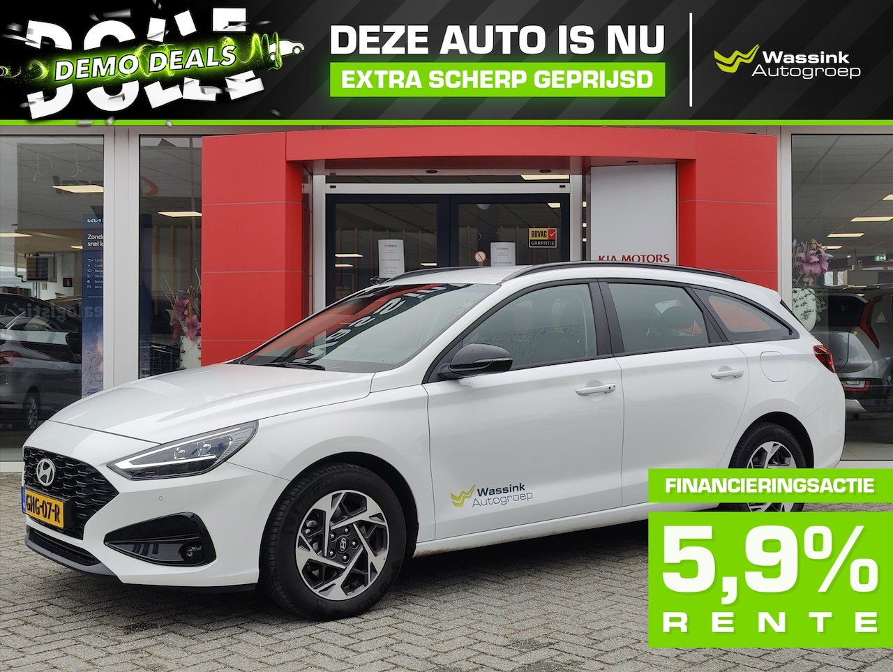 Hyundai i30 Wagon - 1.0 T-GDI 48V 120pk Comfort | Navigatie | Cruise Control | Climate Control | Camera Achter - AutoWereld.nl