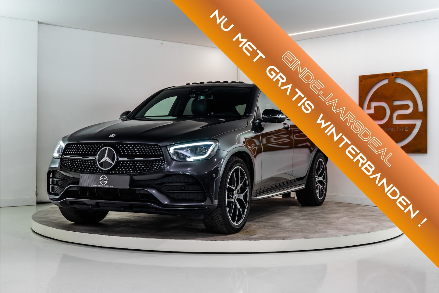 Mercedes-Benz GLC-klasse Coupé - 300 4MATIC AMG Premium+ Facelift 259PK | Designo | Burmester | Sfeer | VOL OPTIE! 12 MND G - AutoWereld.nl