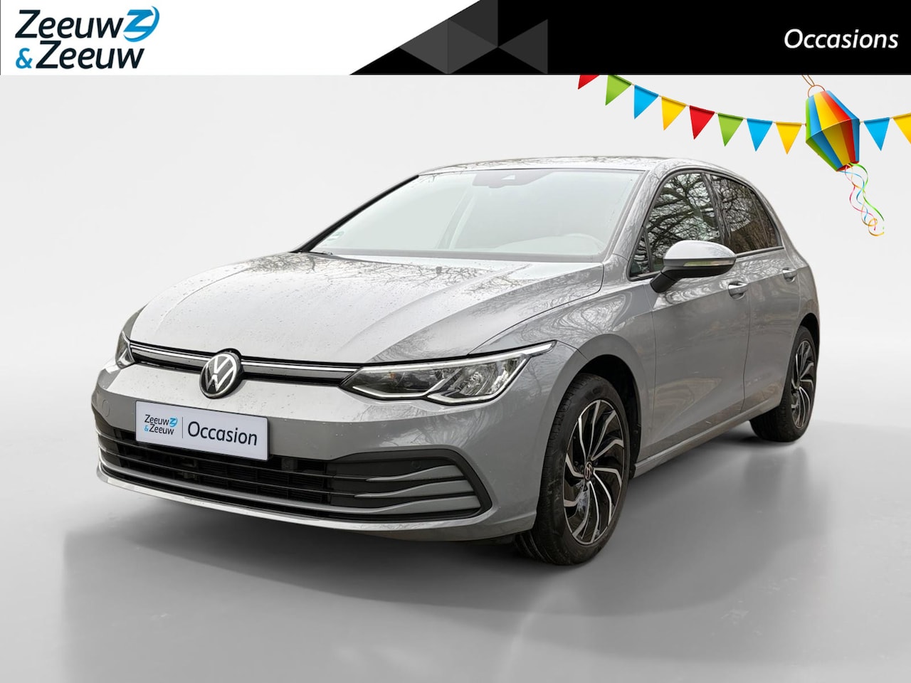 Volkswagen Golf - 1.5 TSI Life airco (automatisch) , volledig digitaal instrumentenpaneel 9S8 - Active Info - AutoWereld.nl