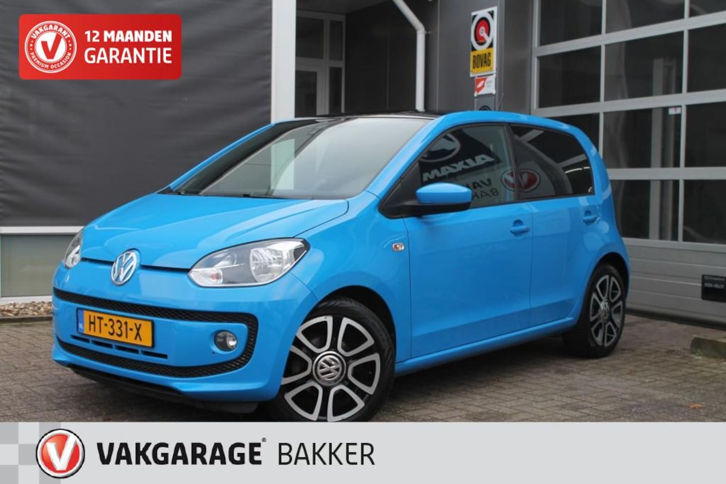 Volkswagen Up! - 1.0 BMT HIGH UP! AIRCO CRUISE NAVI PANORAMADAK - AutoWereld.nl