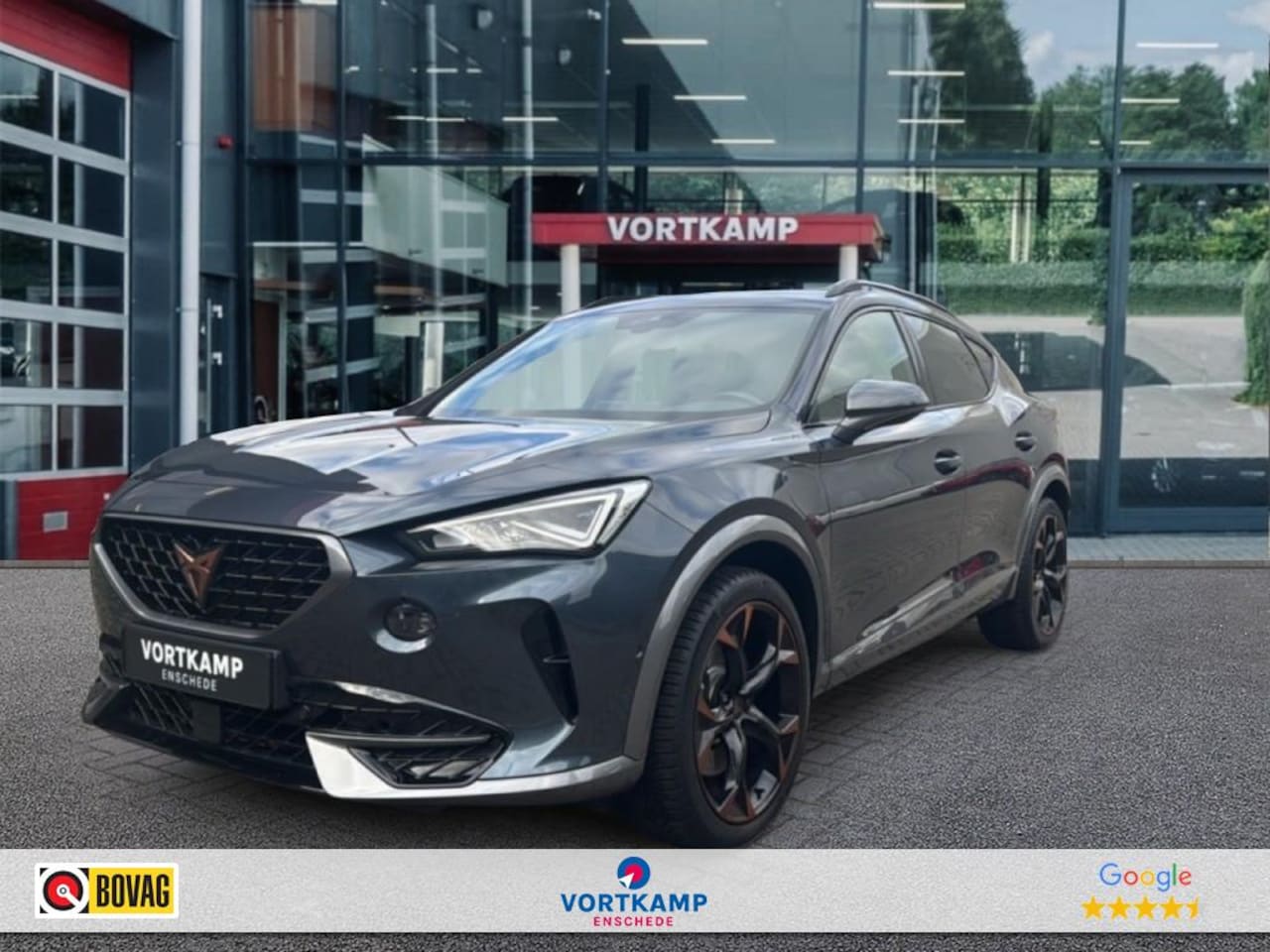 CUPRA Formentor - 1.4 TSI VZ COPPER EDITION ACC/TREKHAAK/CAMERA/NAVI/CARPLAY/LEDER/STOEL-STUURVERW. - AutoWereld.nl