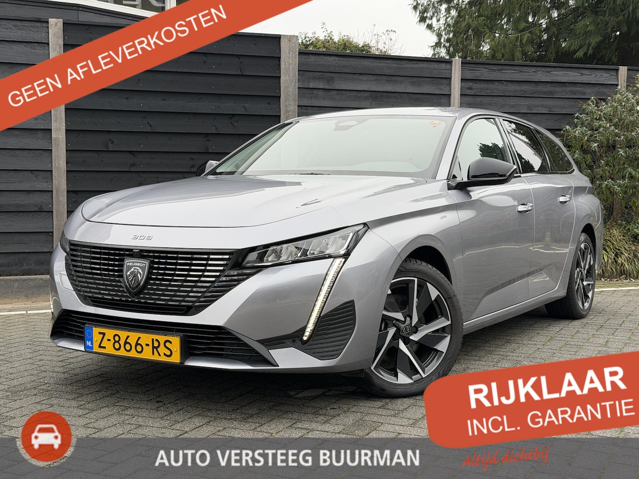 Peugeot 308 SW - Allure 1.2 PureTech 130PK EAT8 Automaat Navigatie, Achteruitrijcamera, Keyless Start, Trek - AutoWereld.nl