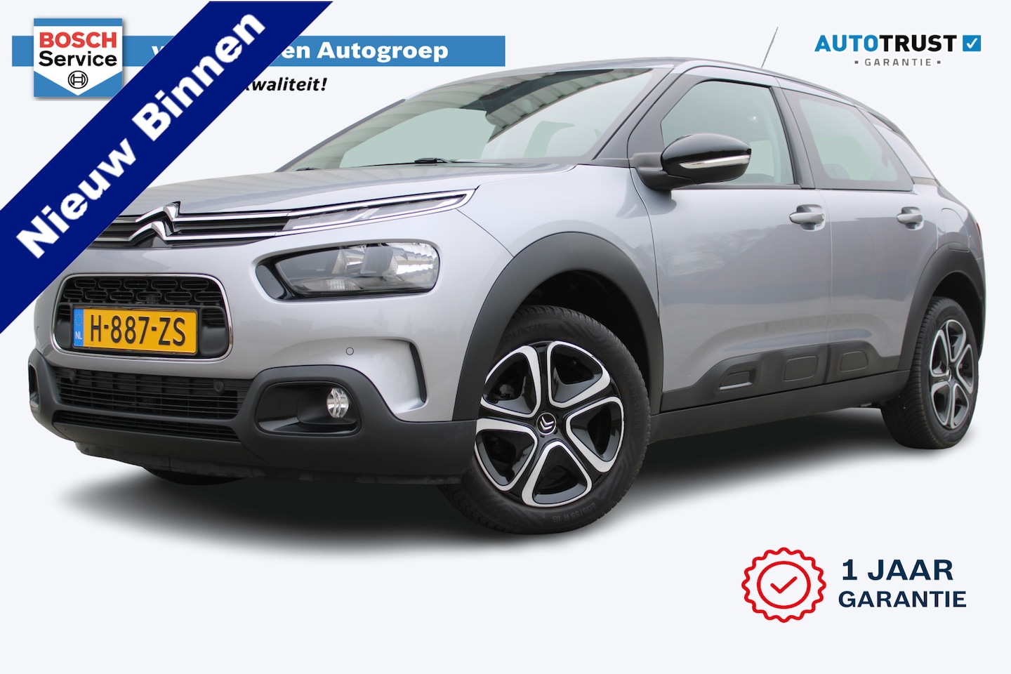 Citroën C4 Cactus - 1.2 PureTech Business | Incl. 12 maanden garantie Trekhaak | Cruise control | Apple carpla - AutoWereld.nl