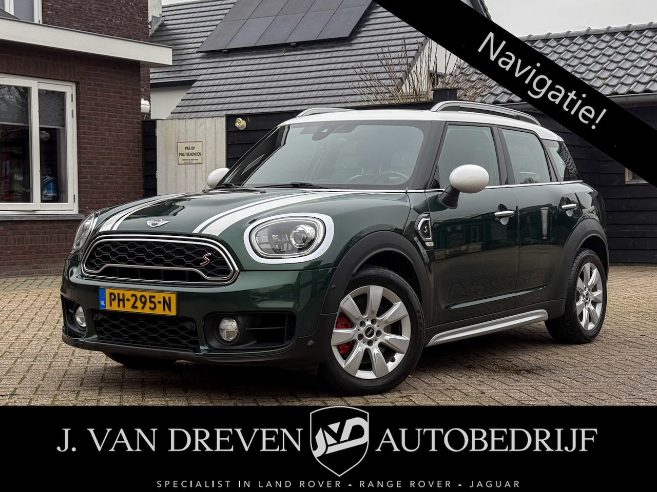 MINI Countryman - 2.0 Cooper S Salt - Leder! Navi, Adap. Cruise, Achteruitrijcam, Automaat, Airco! - AutoWereld.nl