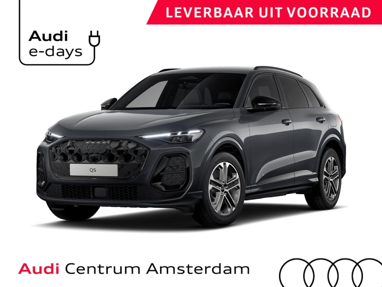 Audi Q5 - 2.0 TFSI e-hybrid quattro S edition | Optiekpakket zwart | Techniekpakket plus | Trekhaak - AutoWereld.nl