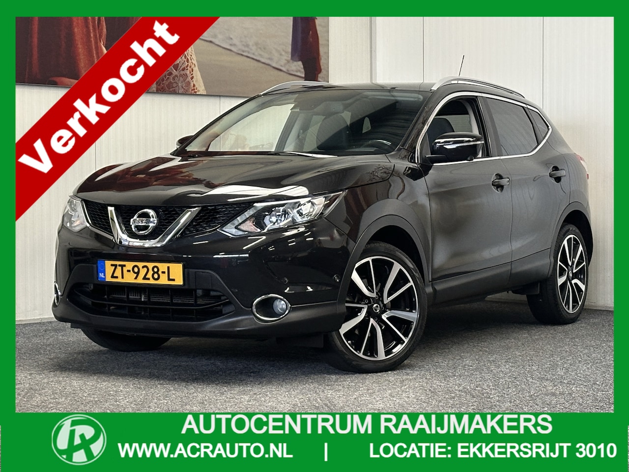 Nissan Qashqai - 1.2 PREMIER EDITION PANORAMADAK HALF LEDER 360 CAMERA TREKHAAK ACHTERUITRIJ CAMERA ZEER MO - AutoWereld.nl