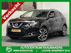 Nissan Qashqai - 1.2 PREMIER EDITION PANORAMADAK HALF LEDER 360 CAMERA TREKHAAK ACHTERUITRIJ CAMERA ZEER MO
