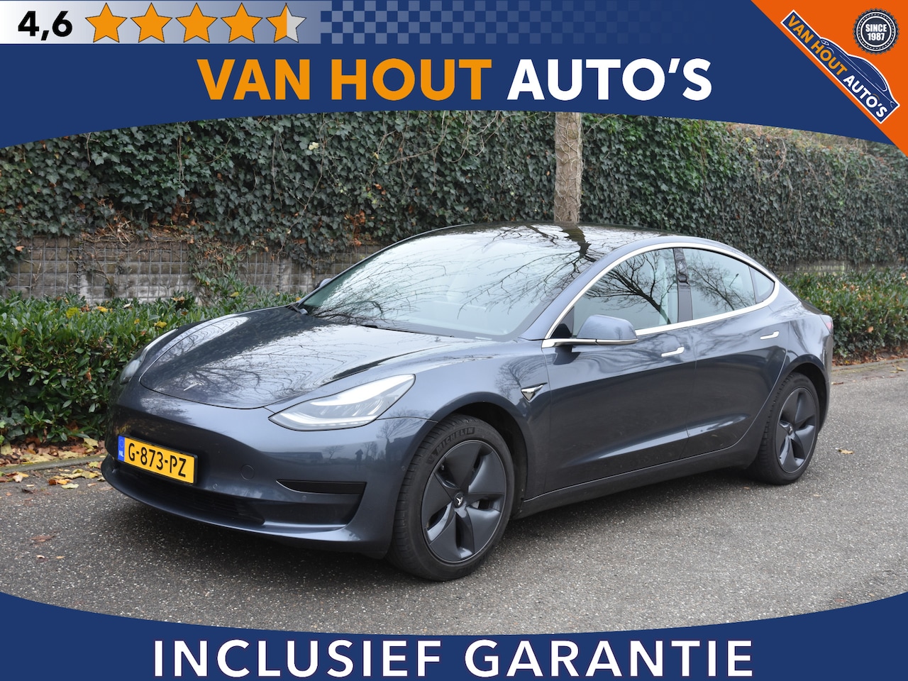 Tesla Model 3 - Standard RWD Plus 60 kWh | AUTO PILOT | 360 CAMERA - AutoWereld.nl