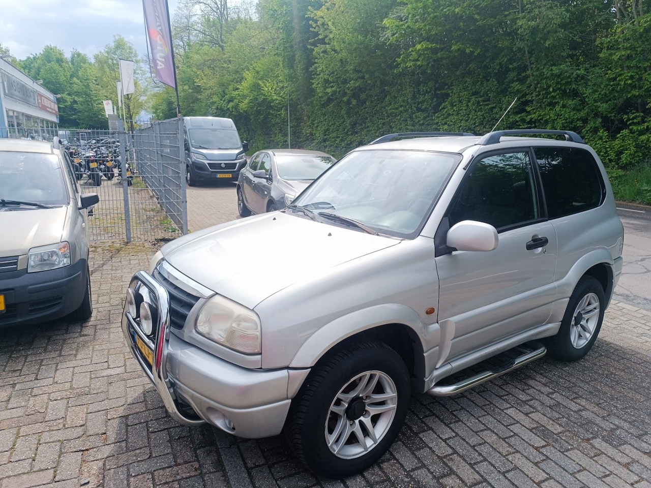 Suzuki Grand Vitara - 1.6 Metal Top Wide Body super nette Vitara 2e eigenaar - AutoWereld.nl