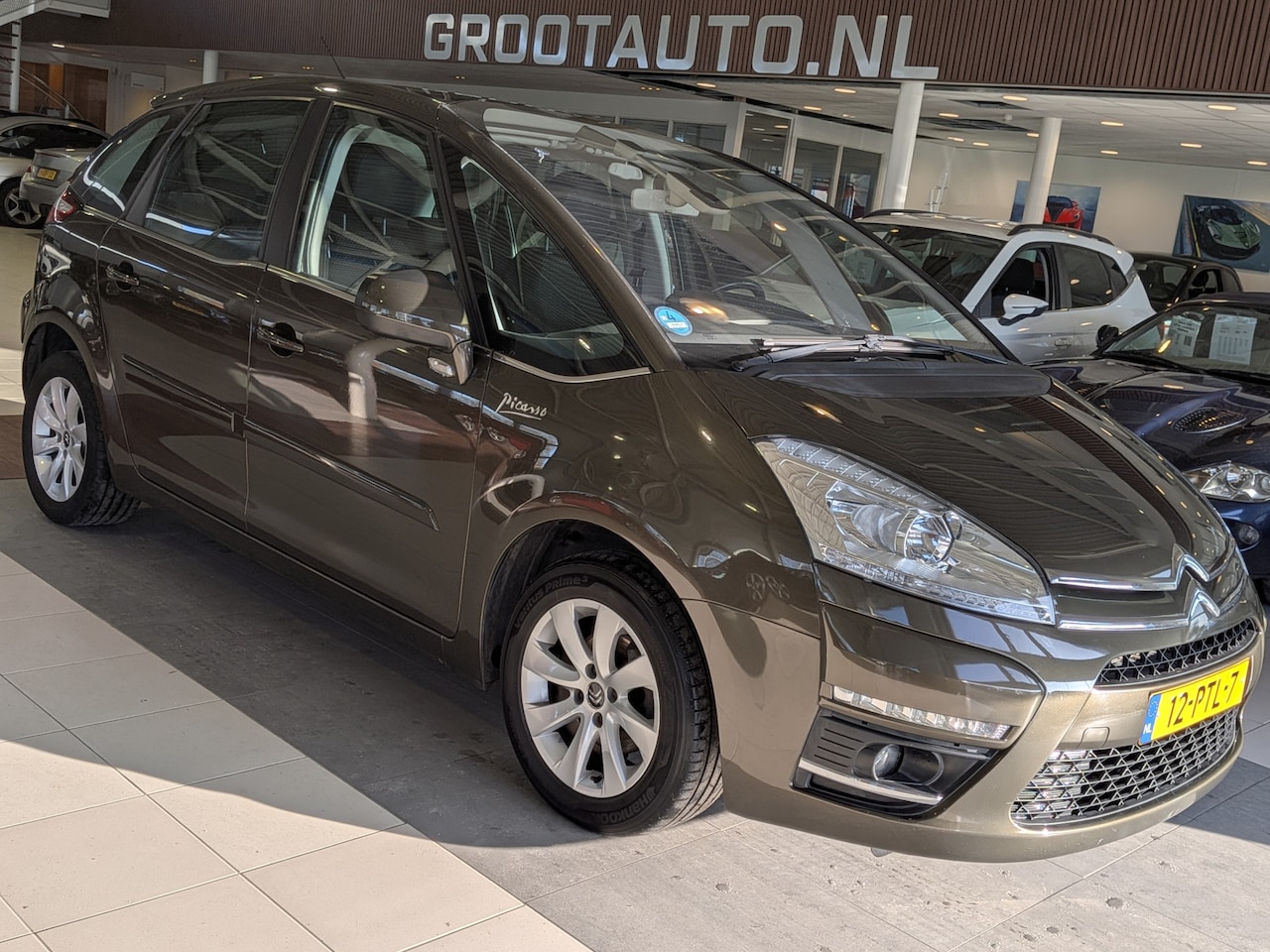 Citroën C4 Picasso - 1.6 VTi Ligne Business Airco, Cruise Control, Trekhaak, Stuurbekrachtiging - AutoWereld.nl