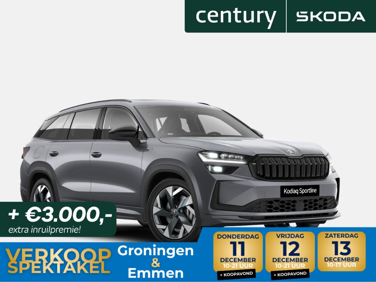 Skoda Kodiaq - Sportline Business 1.5 TSI PHEV 150 kW / 204 PK SU - AutoWereld.nl